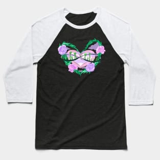 Polyam Heart Baseball T-Shirt